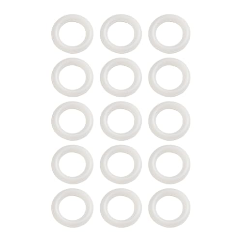 Häkelringhaken aus Kunststoff für Handtaschen, Bastelarbeiten und dekorative Anwendungen, geeignet für verschiedene Bastelprojekte und Zubehör (22,2 mm) von Hasaller