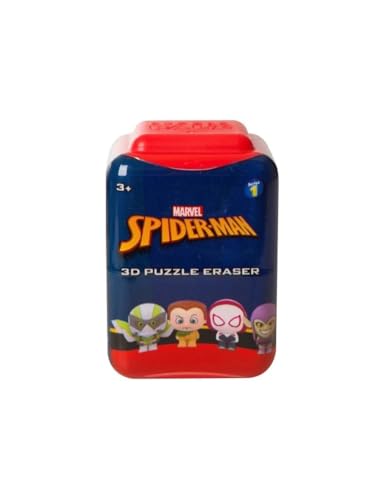 Spiderman Spider-Man Sambro, Palz Radiergummi (SPE-6446), Mehrfarbig 1 von Hasbro