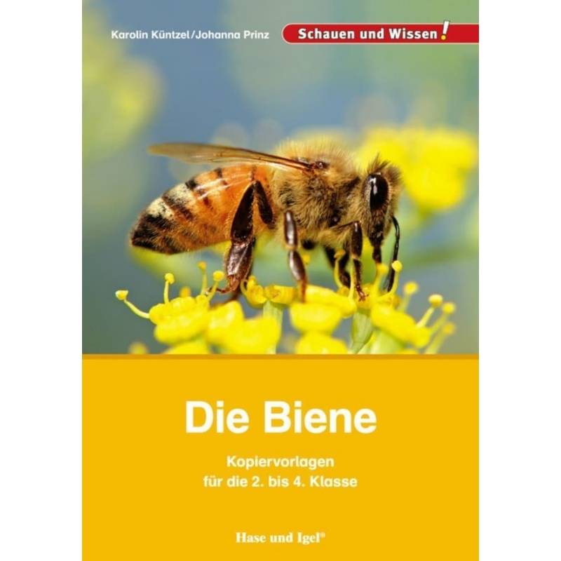 Schauen Und Wissen! / Die Biene - Kopiervorlagen Für Die 2. Bis 4. Klasse - Karolin N. Küntzel, Johanna Prinz, Kartoniert (TB) von Hase und Igel