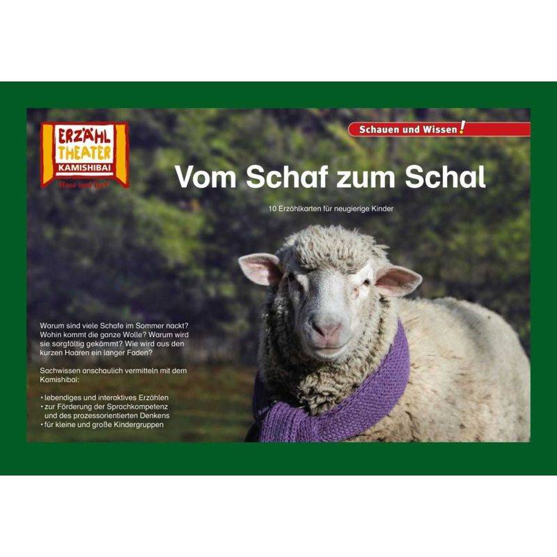 Vom Schaf Zum Schal / Kamishibai Bildkarten von Hase und Igel