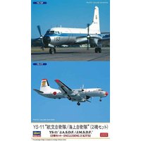 YS-11, JASDF/JMSDF (2 Kits) von Hasegawa