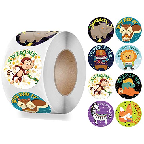 1 Rolle Cartoon Tier Schule Lehrer Belohnung Aufkleber Motivieren Schüler Aufkleber Buchstaben Schaumstoff 1 Rolle Cartoon Tier Schule Lehrer Belohnung Aufkleber Motivieren Schüler Aufkleber Buchstaben Schaumstoff von Hattba