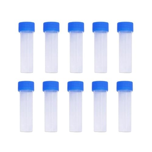 10 Stück transparente Nähnadel-Aufbewahrungsröhrchen, Nadel, Flasche, Perlen, Knopfbehälter, Box, Halter, Filznadel, Nähnadelrohr 10 Stück transparente Nähnadel-Aufbewahrungsröhrchen, Nadel, Flasche, Perlen, Knopfbehälter, Box, Halter, Filznadel, Nähnadelrohr von Hattba