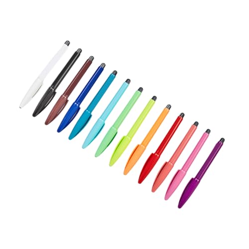 12 Stück 0,4 mm Filzstifte, Pinselstift, Marker, Aquarellstift, Malstift für Malbuch, Schreiben, Zeichnen von Hattba