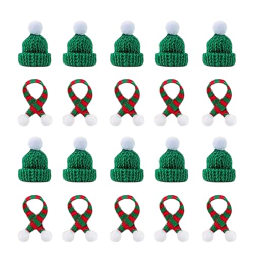 20 Stück kleine Weihnachtsmützen-Flaschenabdeckungen, elegantes Design für Feiertage, Partys und die meisten Heimdekorationen für den täglichen Gebrauch 20 Stück kleine Weihnachtsmützen-Flaschenabdeckungen, elegantes Design für Feiertage, Partys und die meisten Heimdekorationen für den täglichen Gebrauch von Hattba