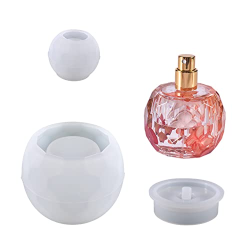 3 Stück Flaschenformen, Aufbewahrungsbox, Flaschenbehälter, Silikon, Epoxidharz, Formen für Schmuck, dekorativ von Hattba