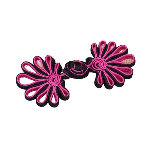 Blumen-Frösch-Knopf für traditionelle chinesische Kleidung, Handarbeit, Accessoires, stilvolle Froschknöpfe, chinesischer Cheongsam-Frosch-Knopf, Damen Blumen-Frösch-Knopf für traditionelle chinesische Kleidung, Handarbeit, Accessoires, stilvolle Froschknöpfe, chinesischer Cheongsam-Frosch-Knopf, Damen von Hattba