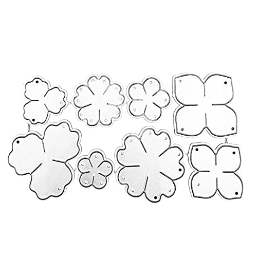 Blumen-Stanzformen für Geburtstagskarten, Party, Einladung, Scrapbooking, Album, Prägeschablonen für Kartenherstellung Blumen-Stanzformen für Geburtstagskarten, Party, Einladung, Scrapbooking, Album, Prägeschablonen für Kartenherstellung von Hattba