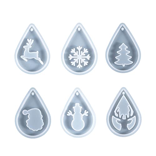 Epoxidharz-Form, Elch, Schneemann, Weihnachtsmann von Hattba