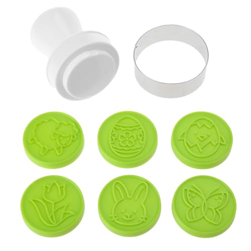 Formpresse mit 6 Stempeln, runde Blumen-Dekor-Werkzeuge für Mondkuchen, Backen, Keksstempel, Gebäck, Kekse, Desser, Kuchenform, Kekse zum Backen, runde Blumen-Hand Formpresse mit 6 Stempeln, runde Blumen-Dekor-Werkzeuge für Mondkuchen, Backen, Keksstempel, Gebäck, Kekse, Desser, Kuchenform, Kekse zum Backen, runde Blumen-Hand von Hattba