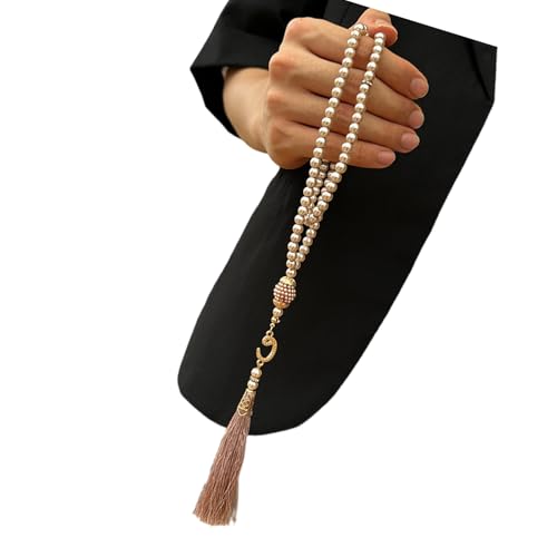 Handgefertigte Masbaha-Perlen, Muslime, Gebetsperlen für treue Muslime und friedliche kulturelle Veranstaltungen, Tasbih, Dhikr, Zikr von Hattba