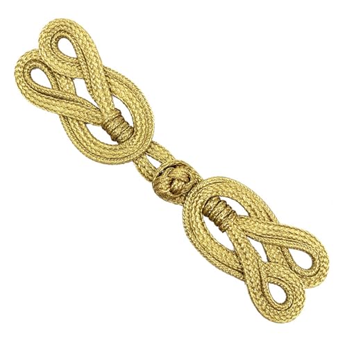 Handgefertigter chinesischer Knoten-Knopf, Froschverschluss, Bandverschluss, Cheongsam-Kostüm, Anzug, Nähen, Bastelzubehör Handgefertigter chinesischer Knoten-Knopf, Froschverschluss, Bandverschluss, Cheongsam-Kostüm, Anzug, Nähen, Bastelzubehör von Hattba