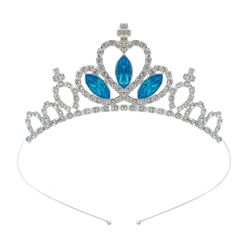 Kinder-Krone, Stirnband, glitzernd, Kristall, Kopfbedeckung, Krone, Weihnachtsfeier, Requisiten, Krone, Geschenk, Stirnband Kinder-Krone, Stirnband, glitzernd, Kristall, Kopfbedeckung, Krone, Weihnachtsfeier, Requisiten, Krone, Geschenk, Stirnband von Hattba