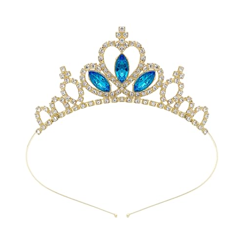 Kinder-Krone, Stirnband, glitzernd, Kristall, Kopfbedeckung, Krone, Weihnachtsfeier, Requisiten, Krone, Geschenk, Stirnband Kinder-Krone, Stirnband, glitzernd, Kristall, Kopfbedeckung, Krone, Weihnachtsfeier, Requisiten, Krone, Geschenk, Stirnband von Hattba