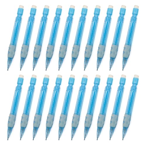 Kleine Druckbleistifte, 0,7 mm, automatisch, mit Radiergummi, für Studenten, Kinder, Schreiben, Skizzieren, Zeichnen, Kunst, Skizzieren, 20 Stück Kleine Druckbleistifte, 0,7 mm, automatisch, mit Radiergummi, für Studenten, Kinder, Schreiben, Skizzieren, Zeichnen, Kunst, Skizzieren, 20 Stück von Hattba