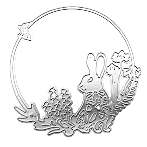 Kranz, Metall-Stanzformen, Schablone, Scrapbooking, Album, Stempel, Papierkarte, für handgefertigte Grußkarten, Prägung von Hattba