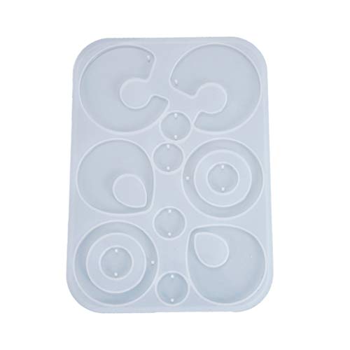 Kristall-Epoxidharz-Form, handgefertigt, verschiedene Stile, Ohrringe, Ohrhänger, Silikon, Schmuck, Anhängerform Kristall-Epoxidharz-Form, handgefertigt, verschiedene Stile, Ohrringe, Ohrhänger, Silikon, Schmuck, Anhängerform von Hattba