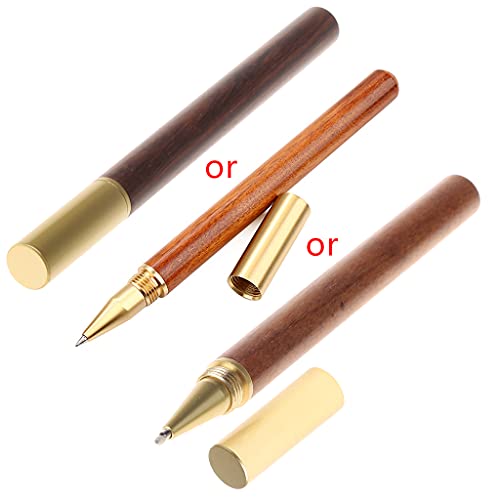 Kugelschreiber, Gelschreiber, 0,5 mm Spitze, Holzkörper, für Studenten, Lehrer, Manager, Anwalt, Professor, einziehbare Stifte Kugelschreiber, Gelschreiber, 0,5 mm Spitze, Holzkörper, für Studenten, Lehrer, Manager, Anwalt, Professor, einziehbare Stifte von Hattba