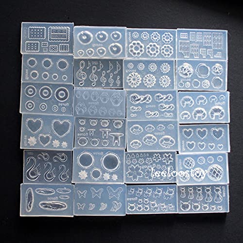 Kunstform, Epoxidharz, Silikonform, dreidimensionale Blume, dekorative Donuts, Brot, Aufkleber, Schmuck von Hattba