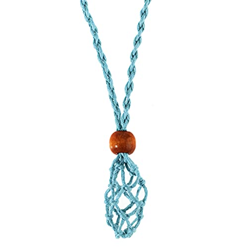 Leerer Steinhalter für Halskette, Anhänger, Ersatz, mit verstellbarer Länge, Zubehör für Schmuck Leerer Steinhalter für Halskette, Anhänger, Ersatz, mit verstellbarer Länge, Zubehör für Schmuck von Hattba