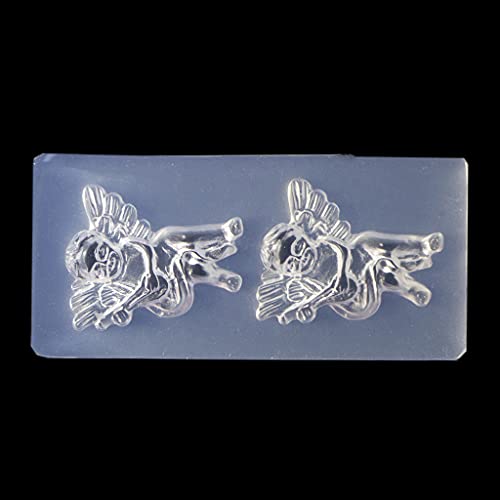 Nagelschablonen, Kristall-Epoxidharz-Form, Silikon-Schnitzform, 3D-Serie, Skulptur-Stempelplatte von Hattba