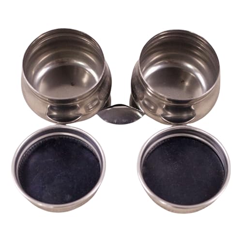 Ölgemälde-Palettenbecher mit Deckel und Clip, Doppellöffelbecher, große Öffnung, Paletten, Behälter, große Öffnung, Ölfarbtöpfe, Behälter, Doppellöffelbecher mit Deckel und Clip Ölgemälde-Palettenbecher mit Deckel und Clip, Doppellöffelbecher, große Öffnung, Paletten, Behälter, große Öffnung, Ölfarbtöpfe, Behälter, Doppellöffelbecher mit Deckel und Clip von Hattba