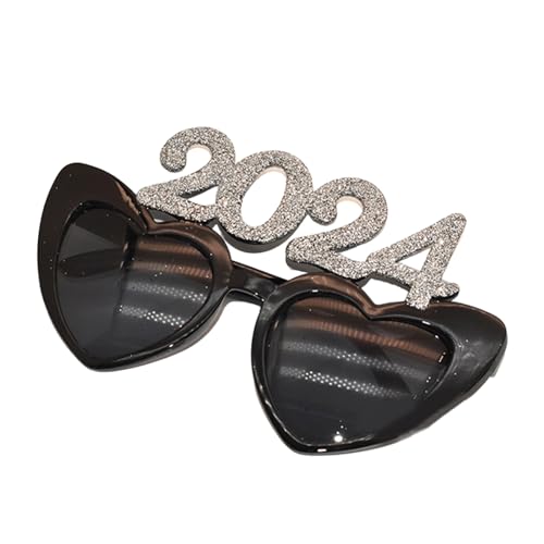 Partybrille "Happy New Year" 2024, Brillenrahmen, Party-Requisiten, Dekoration, Neujahr, Foto-Requisiten, Neuheit, Brillen, Zubehör, festliche Brillen Partybrille "Happy New Year" 2024, Brillenrahmen, Party-Requisiten, Dekoration, Neujahr, Foto-Requisiten, Neuheit, Brillen, Zubehör, festliche Brillen von Hattba
