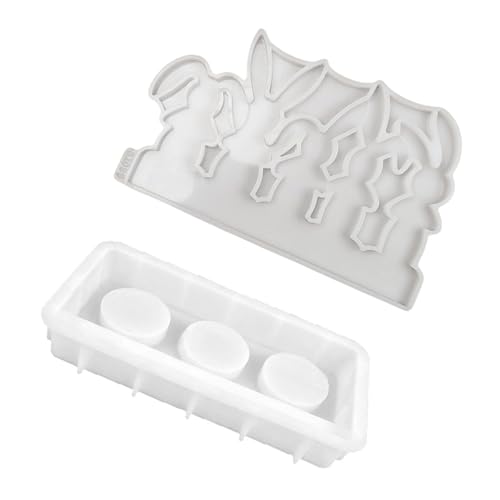 Silikon-Kerzenhalter-Formen für Hasen, Figur, Silikonhalter für Epoxidharz-Halter, Heimdekoration Silikon-Kerzenhalter-Formen für Hasen, Figur, Silikonhalter für Epoxidharz-Halter, Heimdekoration von Hattba