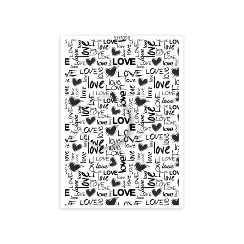 Ton-Transferpapier, Valentinstag, Liebe, Herz, Ton, Transferpapier, wasserlösliches Transferpapier für die Herstellung von Ton-Ohrringen Ton-Transferpapier, Valentinstag, Liebe, Herz, Ton, Transferpapier, wasserlösliches Transferpapier für die Herstellung von Ton-Ohrringen von Hattba