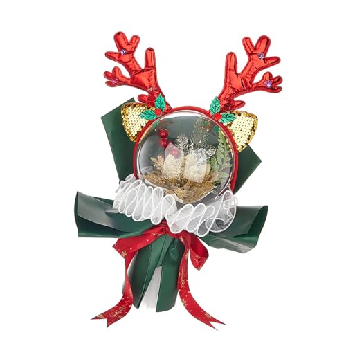 Transparentes, transparentes Ballon-Ornament, Weihnachtsmotiv, Handstrauß für Dekoration, stilvoll, handgefertigt, Festival-Zubehör Transparentes, transparentes Ballon-Ornament, Weihnachtsmotiv, Handstrauß für Dekoration, stilvoll, handgefertigt, Festival-Zubehör von Hattba