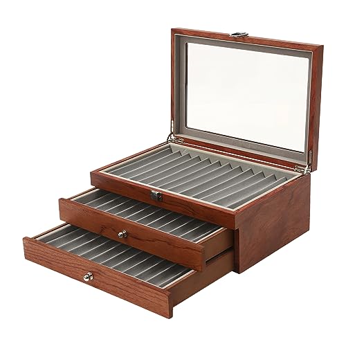 34 Slots FüLlfederhalter ,Vitrinenhalter Aufbewahrungssammler Stiftbox Storage Box ,Stifthalterbox FüLler Sammelbox Holz Ausstellungsbox ,Holzstift Aufbewahrungsbox Aufbewahrungskiste Walnuss Farbe 34 Slots FüLlfederhalter ,Vitrinenhalter Aufbewahrungssammler Stiftbox Storage Box ,Stifthalterbox FüLler Sammelbox Holz Ausstellungsbox ,Holzstift Aufbewahrungsbox Aufbewahrungskiste Walnuss Farbe von HauTour