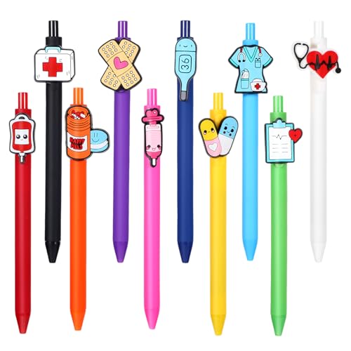 10 Stück Krankenschwester Geschenke für krankenschwestern Kugelschreiber, Lustige Kugelschreiber, Krankenschwester Stifte Abschiedsgeschenk Nurse Accessories für Krankenschwestern Rettungssanitäter 10 Stück Krankenschwester Geschenke für krankenschwestern Kugelschreiber, Lustige Kugelschreiber, Krankenschwester Stifte Abschiedsgeschenk Nurse Accessories für Krankenschwestern Rettungssanitäter von Hauojaus