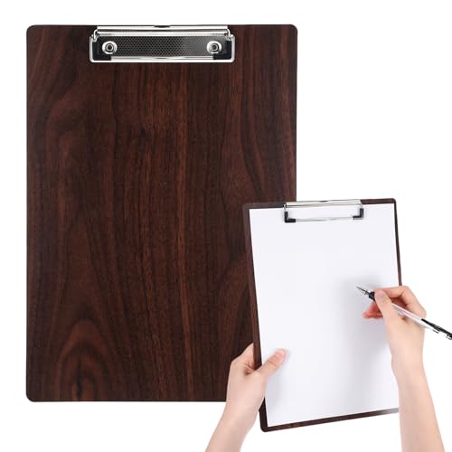 4 Stück Klemmbrett A4 Holz, Schreibbrett Clipboard mit Metallklemme, 35x40 cm/13.78x15.75 Inch Durable Hartfaserplatte Holzmaserung Abgerundete Ecken Zwischenablage für Büro Schule Zeichenprojekte 4 Stück Klemmbrett A4 Holz, Schreibbrett Clipboard mit Metallklemme, 35x40 cm/13.78x15.75 Inch Durable Hartfaserplatte Holzmaserung Abgerundete Ecken Zwischenablage für Büro Schule Zeichenprojekte von Hauojaus