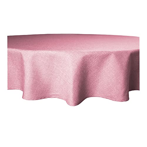 Tischdecke Altrosa 140 cm Ø rund Struktur Mitteldecke Leinen-Optik beschichtet Wasser und Schmutz abweisend Lotuseffekt Tischdecke Altrosa 140 cm Ø rund Struktur Mitteldecke Leinen-Optik beschichtet Wasser und Schmutz abweisend Lotuseffekt von Haus und Deko