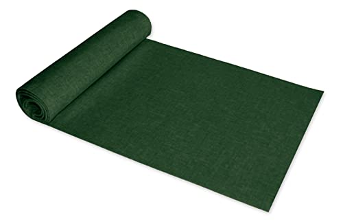 Tischläufer 40 x 100 cm Dunkelgrün rechteckig Leinenoptik Tischdecke Lotuseffekt Tischwäsche Wasserabweisend Tischtuch Fleckenabweisend Bügelfrei Abwischbar Knitterfrei Innen und Außen Tischläufer 40 x 100 cm Dunkelgrün rechteckig Leinenoptik Tischdecke Lotuseffekt Tischwäsche Wasserabweisend Tischtuch Fleckenabweisend Bügelfrei Abwischbar Knitterfrei Innen und Außen von Haus und Deko