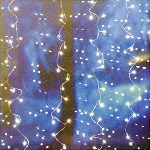 LED Lichtervorhang warmweiß Lichterkette 240LED leuchtende Fensterdekoration LED Lichtervorhang warmweiß Lichterkette 240LED leuchtende Fensterdekoration von Haushalt International