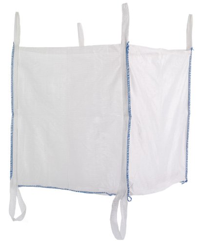 Big Bag 90x90x90 cm mit 6 Schlaufen - Transportsack - Flexibler Einweg-Schüttgutbehälter von Hausmarke