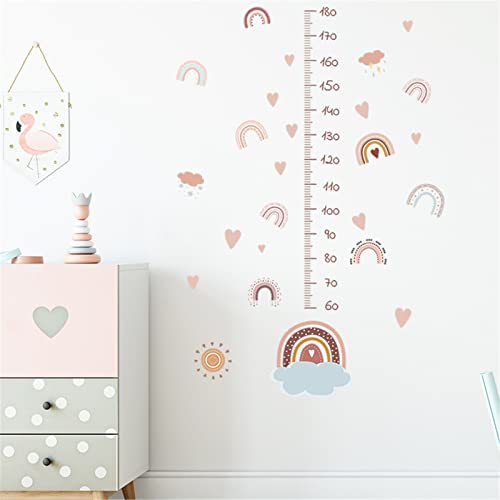 Hava Kolari Regenbogen Wandtattoo Messlatte Diagramm Wandaufkleber für Kinder Dekorative Abnehmbare DIY Vinyl Wandstickers mit 60-180 cm Lineal für Kinderzimmer, Spielzimmer Hava Kolari Regenbogen Wandtattoo Messlatte Diagramm Wandaufkleber für Kinder Dekorative Abnehmbare DIY Vinyl Wandstickers mit 60-180 cm Lineal für Kinderzimmer, Spielzimmer von Hava Kolari
