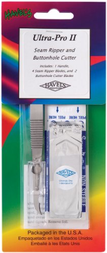 Havel 's Ultra Pro II Naht Ripper & Knopfloch Cutter, 14 cm von Havel's