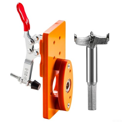 DIY-Türscharnier-Installationswerkzeug, Bohrlochschablone mit Befestigungs-Locator für (c) von HavenDomicile