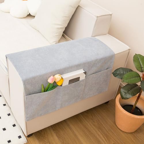 HavenDomicile Moderne Sofa-Armlehnenbezüge aus Polyester für Wohn-Styling und Möbelpflege (05 Eisblau) von HavenDomicile