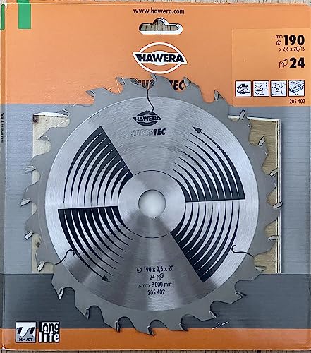 HAWERA SuperTec. Präzisionssägeblatt 190 x 20/16 HAWERA SuperTec. Präzisionssägeblatt 190 x 20/16 von Hawera