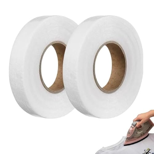 Hawfund Saumband zum Aufbügeln 100m - Bügelband zum Kürzen von Vorhängen ohne Nähte, ideal für Textilien, einfach zu bedienen von Hawfund