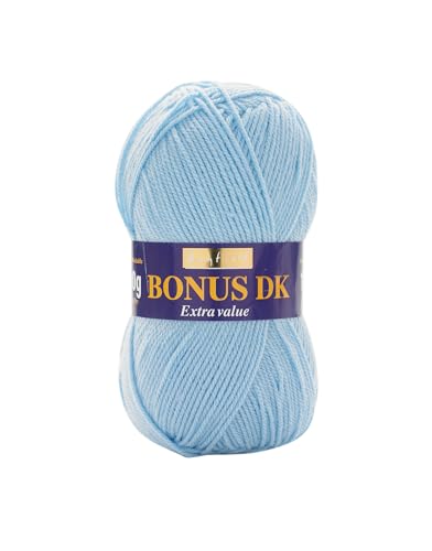 Hayfield Bonus DK Double Knitting, Powder Blue (960), 100 g von Sirdar, Garn, 19 x 9 x 9 cm Hayfield Bonus DK Double Knitting, Powder Blue (960), 100 g von Sirdar, Garn, 19 x 9 x 9 cm von Sirdar