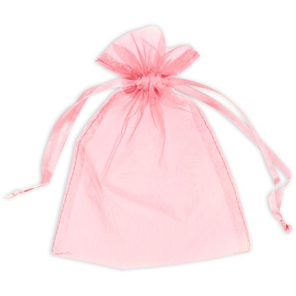 Geschenktaschen in Babyrosa aus hochwertigem Organza, 10 Stück Geschenktaschen in Babyrosa aus hochwertigem Organza, 10 Stück von Haza Groep B.V.