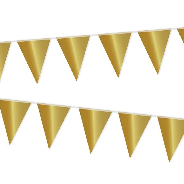 Wimpelkette in Gold, 10 m Wimpelkette in Gold, 10 m von Haza Groep B.V.