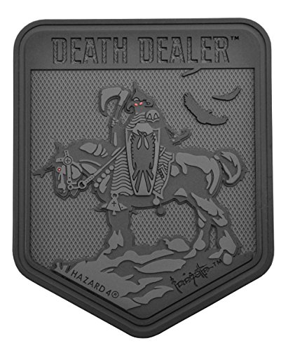 Hazard 4 Rubber Patch Death Dealer Blackops, Schwarz Hazard 4 Rubber Patch Death Dealer Blackops, Schwarz von Hazard 4