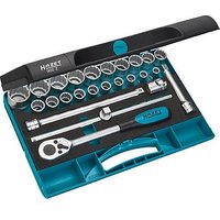 HAZET Steckschlüssel-Satz 1/2 Zoll Aussen-Doppel-Sechskant 900Z 25-teilig HAZET Steckschlüssel-Satz 1/2 Zoll Aussen-Doppel-Sechskant 900Z 25-teilig von Hazet