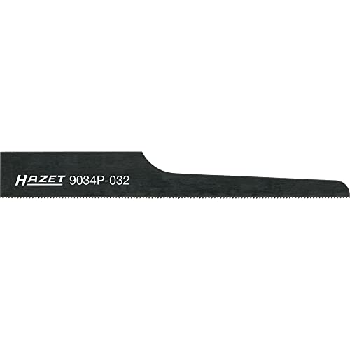 HAZET Stichsägeblätter 9034P-032/5, 32 Zähne pro Inch, Bi-Metall, 93 mm Länge, für Edelstahl und hartes Metall, geeignet für 9034-1, 9034P-1, 9034P-2, 5 Stück HAZET Stichsägeblätter 9034P-032/5, 32 Zähne pro Inch, Bi-Metall, 93 mm Länge, für Edelstahl und hartes Metall, geeignet für 9034-1, 9034P-1, 9034P-2, 5 Stück von Hazet