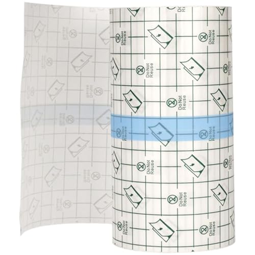 1 Roll wasserdichte unsichtbare PU-Film Tattoo Cover-up-Klebeband 10 ″ x 11yd, natürlich aussehendes Narben- und Geburtsmark-Patch für Tattoo Verschleiern und Make-up von Hbbgdiy